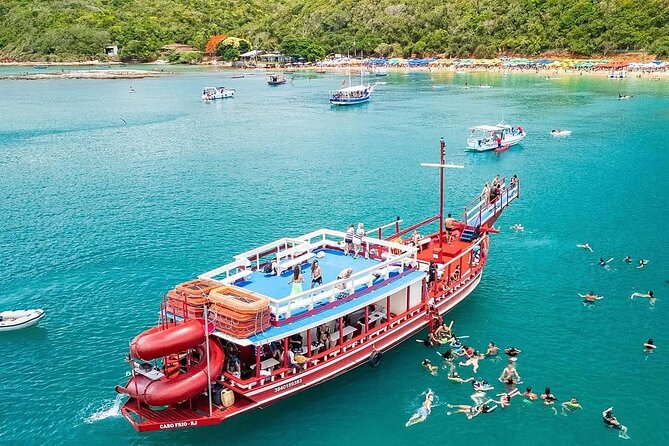 tour en barco por las playas de Buzios
